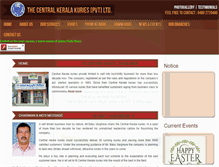 Tablet Screenshot of centralkeralakuries.com